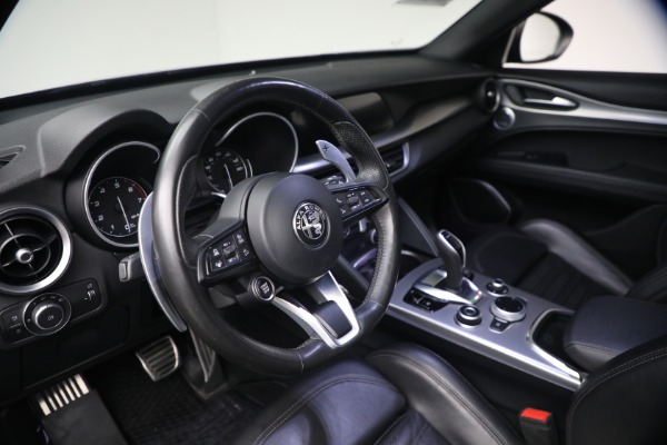 Used 2020 Alfa Romeo Stelvio Ti Sport Q4 for sale $23,900 at Miller Motorcars Aston Martin in Greenwich CT 06830 12