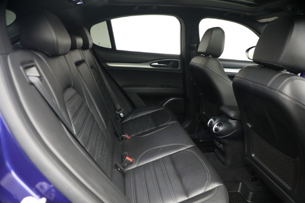 Used 2020 Alfa Romeo Stelvio Ti Sport Q4 for sale $23,900 at Miller Motorcars Aston Martin in Greenwich CT 06830 17