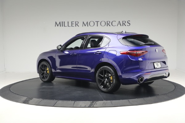 Used 2020 Alfa Romeo Stelvio Ti Sport Q4 for sale $23,900 at Miller Motorcars Aston Martin in Greenwich CT 06830 3