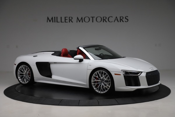 Used 2017 Audi R8 5.2 quattro V10 Spyder for sale Sold at Aston Martin of Greenwich in Greenwich CT 06830 10