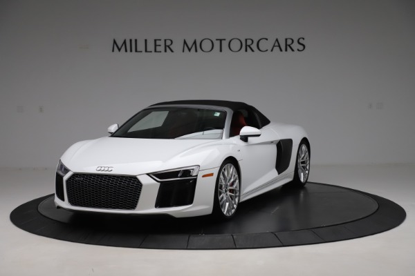 Used 2017 Audi R8 5.2 quattro V10 Spyder for sale Sold at Aston Martin of Greenwich in Greenwich CT 06830 13