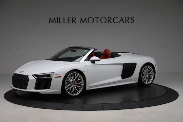 Used 2017 Audi R8 5.2 quattro V10 Spyder for sale Sold at Aston Martin of Greenwich in Greenwich CT 06830 2