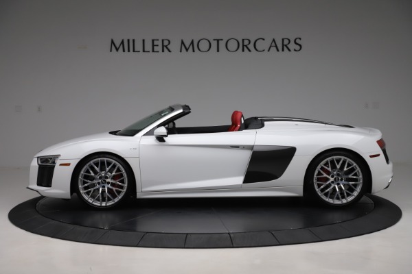 Used 2017 Audi R8 5.2 quattro V10 Spyder for sale Sold at Aston Martin of Greenwich in Greenwich CT 06830 3