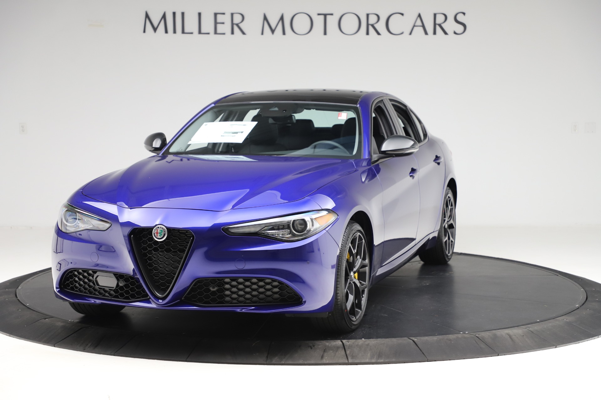 New 2020 Alfa Romeo Giulia Ti Q4 for sale Sold at Aston Martin of Greenwich in Greenwich CT 06830 1