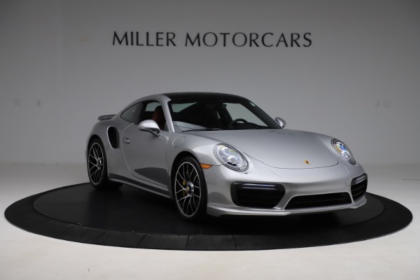Used 2017 Porsche 911 Turbo S for sale Sold at Miller Motorcars Aston Martin in Greenwich CT 06830 11