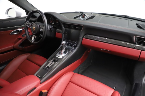 Used 2017 Porsche 911 Turbo S for sale Sold at Miller Motorcars Aston Martin in Greenwich CT 06830 18