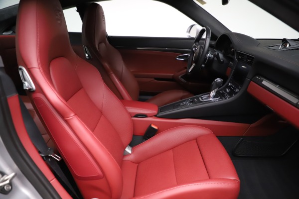 Used 2017 Porsche 911 Turbo S for sale Sold at Miller Motorcars Aston Martin in Greenwich CT 06830 19