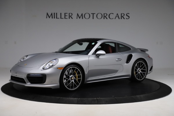 Used 2017 Porsche 911 Turbo S for sale Sold at Miller Motorcars Aston Martin in Greenwich CT 06830 2