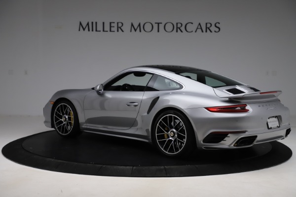 Used 2017 Porsche 911 Turbo S for sale Sold at Miller Motorcars Aston Martin in Greenwich CT 06830 4