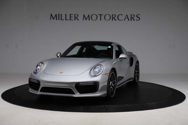Used 2017 Porsche 911 Turbo S for sale Sold at Miller Motorcars Aston Martin in Greenwich CT 06830 1
