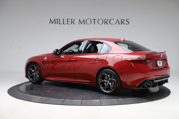 New 2020 Alfa Romeo Giulia Quadrifoglio for sale Sold at Aston Martin of Greenwich in Greenwich CT 06830 4