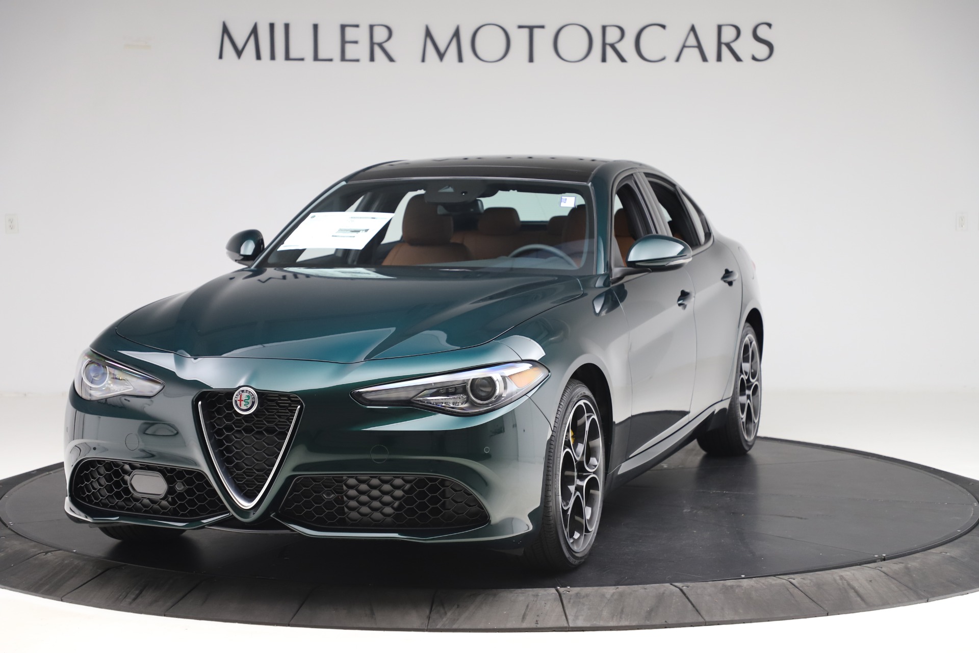 New 2020 Alfa Romeo Giulia Ti Sport Q4 for sale Sold at Aston Martin of Greenwich in Greenwich CT 06830 1