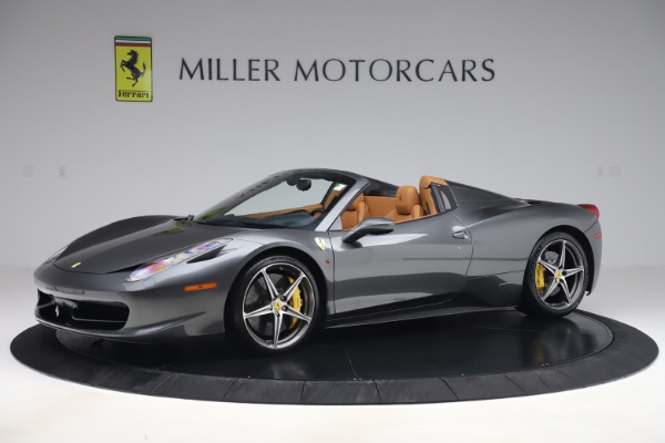 Used 2012 Ferrari 458 Spider for sale Sold at Aston Martin of Greenwich in Greenwich CT 06830 2