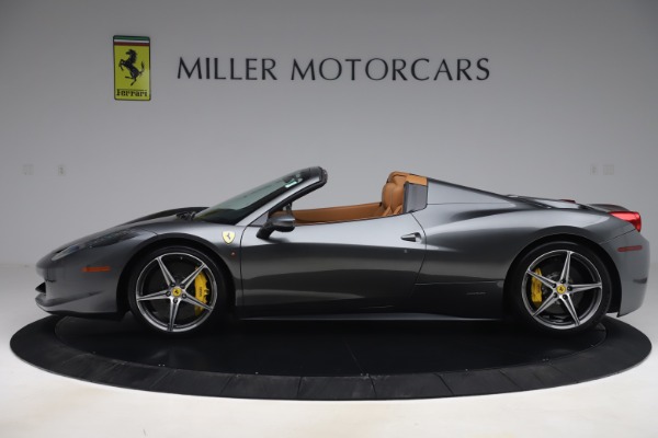 Used 2012 Ferrari 458 Spider for sale Sold at Aston Martin of Greenwich in Greenwich CT 06830 3