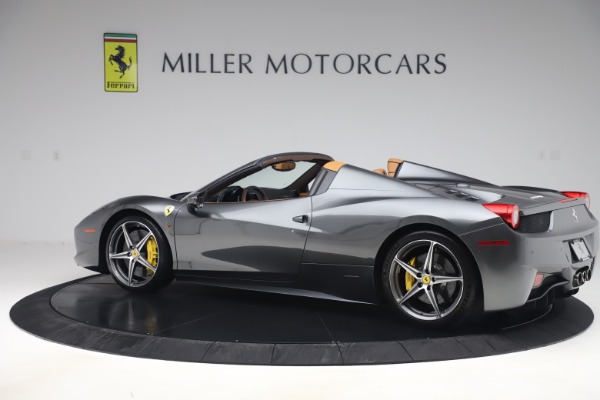 Used 2012 Ferrari 458 Spider for sale Sold at Aston Martin of Greenwich in Greenwich CT 06830 4