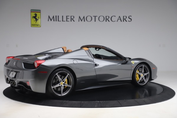 Used 2012 Ferrari 458 Spider for sale Sold at Aston Martin of Greenwich in Greenwich CT 06830 8