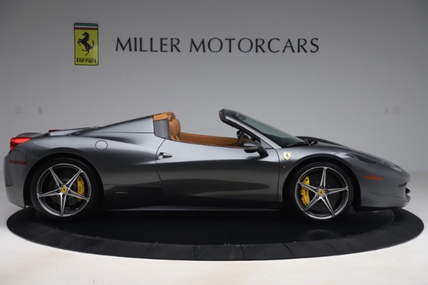 Used 2012 Ferrari 458 Spider for sale Sold at Aston Martin of Greenwich in Greenwich CT 06830 9