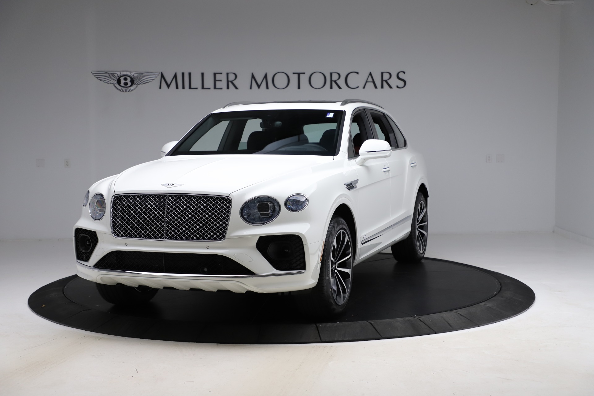 New 2021 Bentley Bentayga V8 for sale Sold at Miller Motorcars Aston Martin in Greenwich CT 06830 1