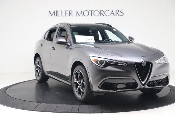 New 2020 Alfa Romeo Stelvio Ti Sport Q4 for sale Sold at Miller Motorcars Aston Martin in Greenwich CT 06830 11