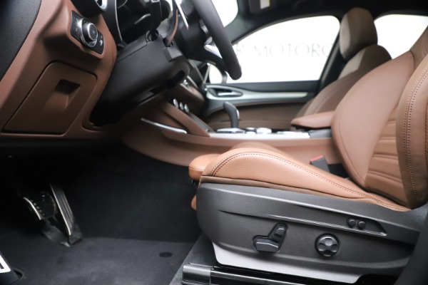 New 2020 Alfa Romeo Stelvio Ti Sport Q4 for sale Sold at Miller Motorcars Aston Martin in Greenwich CT 06830 14