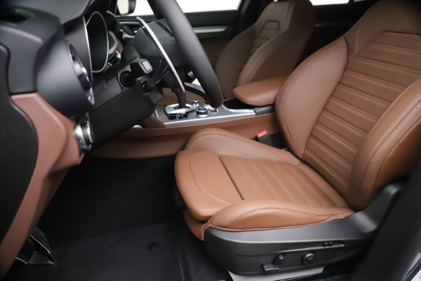 New 2020 Alfa Romeo Stelvio Ti Sport Q4 for sale Sold at Miller Motorcars Aston Martin in Greenwich CT 06830 15