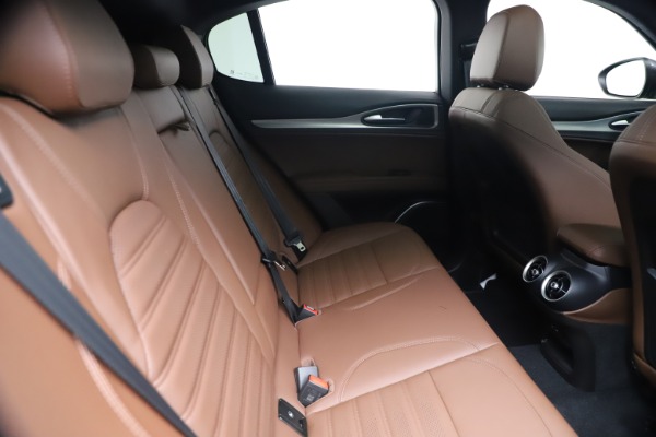 New 2020 Alfa Romeo Stelvio Ti Sport Q4 for sale Sold at Miller Motorcars Aston Martin in Greenwich CT 06830 27
