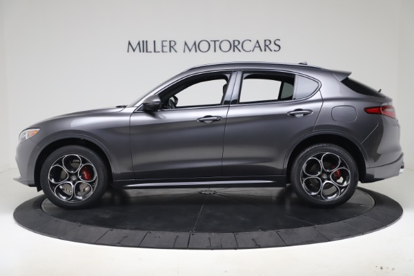 New 2020 Alfa Romeo Stelvio Ti Sport Q4 for sale Sold at Miller Motorcars Aston Martin in Greenwich CT 06830 3