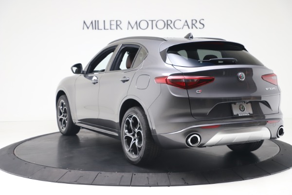 New 2020 Alfa Romeo Stelvio Ti Sport Q4 for sale Sold at Miller Motorcars Aston Martin in Greenwich CT 06830 5