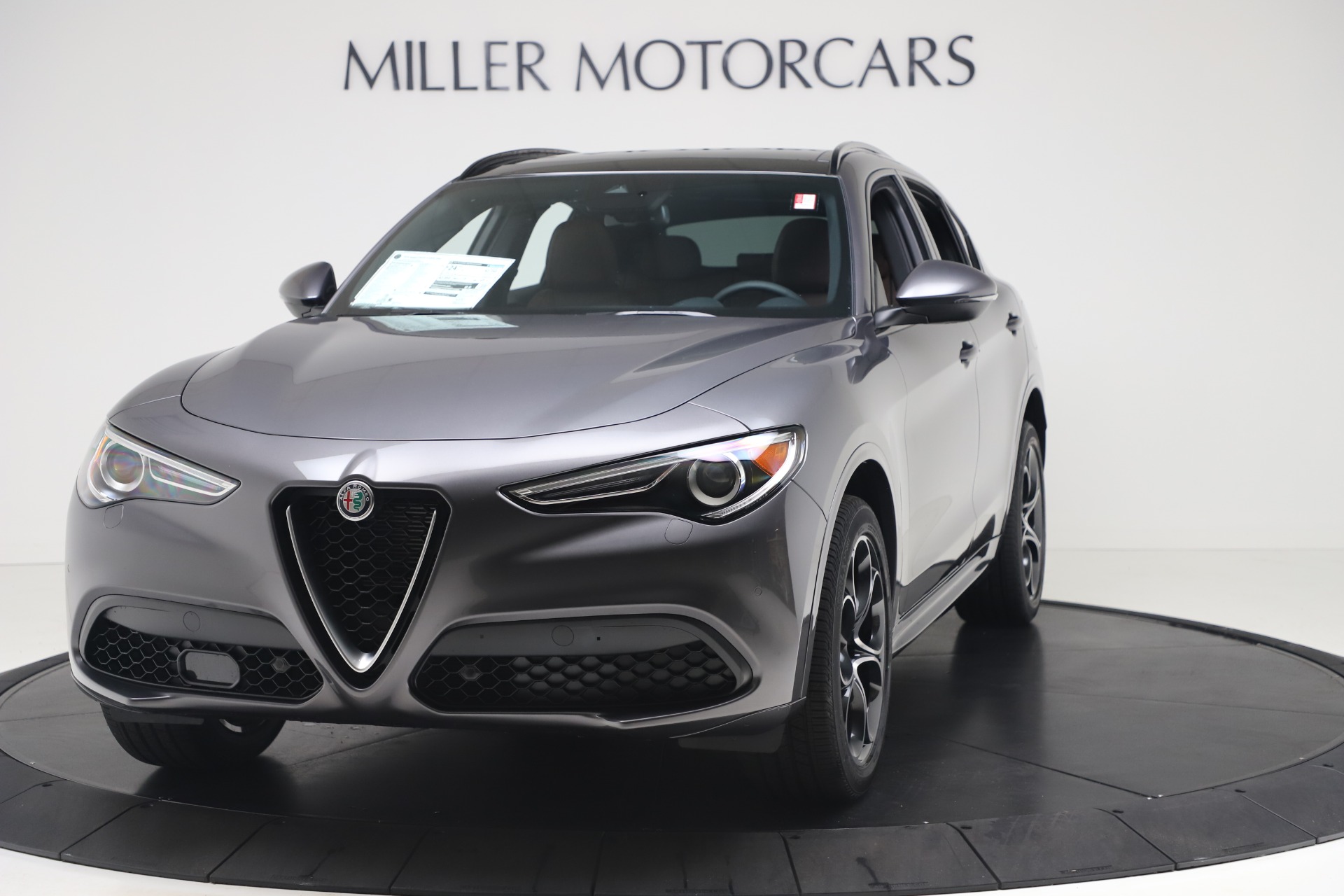 New 2020 Alfa Romeo Stelvio Ti Sport Q4 for sale Sold at Miller Motorcars Aston Martin in Greenwich CT 06830 1