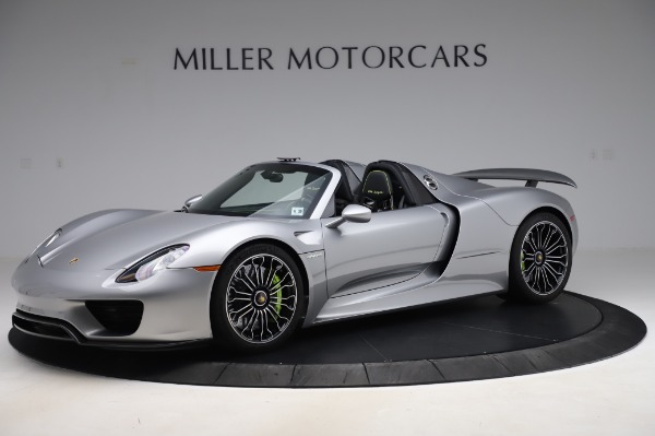Used 2015 Porsche 918 Spyder for sale Sold at Aston Martin of Greenwich in Greenwich CT 06830 2