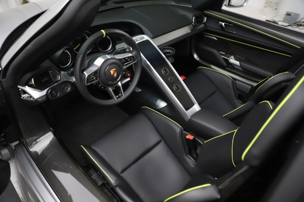 Used 2015 Porsche 918 Spyder for sale Sold at Aston Martin of Greenwich in Greenwich CT 06830 22