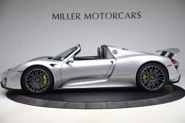 Used 2015 Porsche 918 Spyder for sale Sold at Aston Martin of Greenwich in Greenwich CT 06830 3