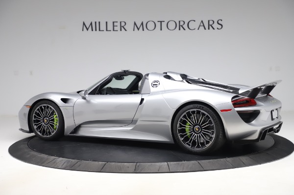 Used 2015 Porsche 918 Spyder for sale Sold at Aston Martin of Greenwich in Greenwich CT 06830 4