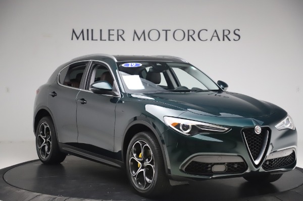 Used 2019 Alfa Romeo Stelvio Ti Lusso for sale Sold at Aston Martin of Greenwich in Greenwich CT 06830 11