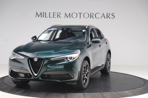 Used 2019 Alfa Romeo Stelvio Ti Lusso for sale Sold at Aston Martin of Greenwich in Greenwich CT 06830 1