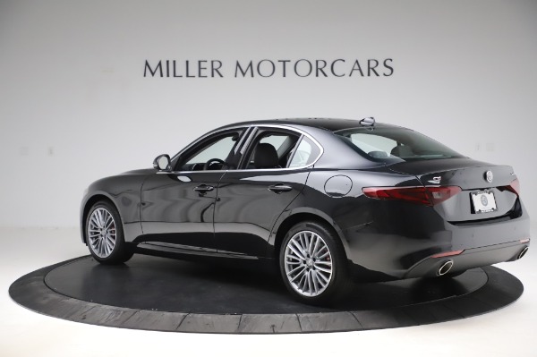 New 2020 Alfa Romeo Giulia Ti Lusso Q4 for sale Sold at Miller Motorcars Aston Martin in Greenwich CT 06830 4