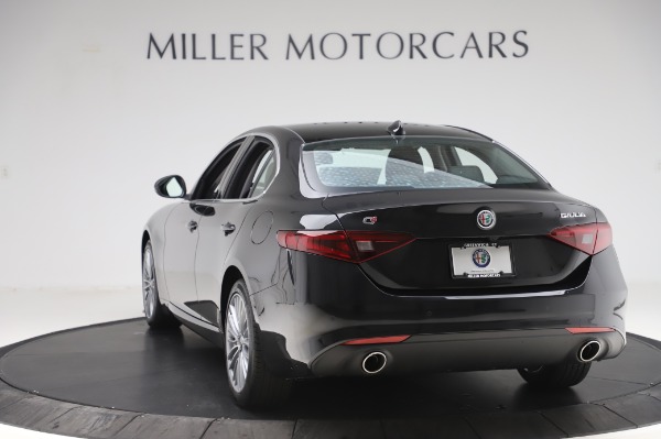 New 2020 Alfa Romeo Giulia Ti Lusso Q4 for sale Sold at Miller Motorcars Aston Martin in Greenwich CT 06830 5