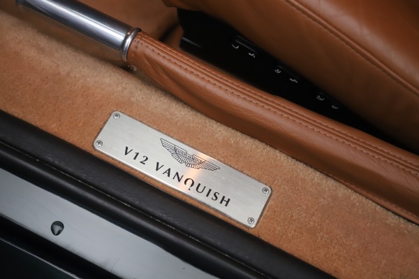 Used 2003 Aston Martin V12 Vanquish Coupe for sale Sold at Aston Martin of Greenwich in Greenwich CT 06830 16