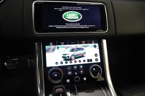 Used 2019 Land Rover Range Rover Sport Autobiography for sale Sold at Aston Martin of Greenwich in Greenwich CT 06830 27