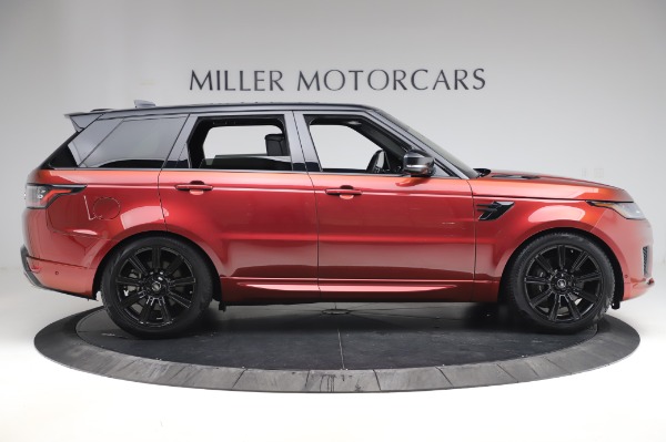 Used 2019 Land Rover Range Rover Sport Autobiography for sale Sold at Aston Martin of Greenwich in Greenwich CT 06830 9
