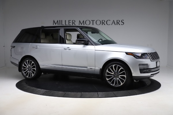 Used 2019 Land Rover Range Rover Supercharged LWB for sale Sold at Aston Martin of Greenwich in Greenwich CT 06830 10