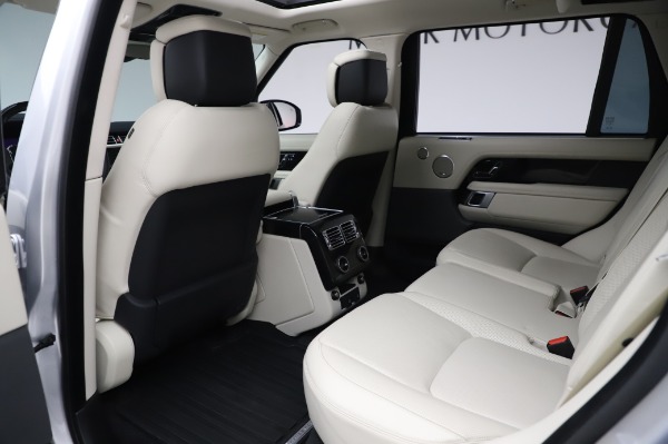 Used 2019 Land Rover Range Rover Supercharged LWB for sale Sold at Aston Martin of Greenwich in Greenwich CT 06830 16