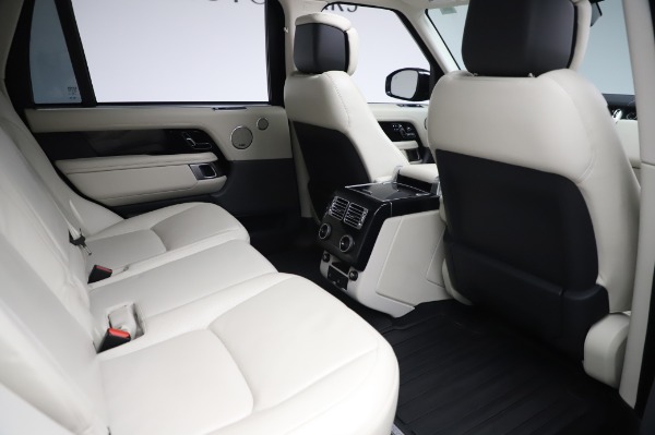 Used 2019 Land Rover Range Rover Supercharged LWB for sale Sold at Aston Martin of Greenwich in Greenwich CT 06830 23