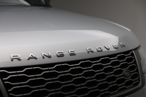 Used 2019 Land Rover Range Rover Supercharged LWB for sale Sold at Aston Martin of Greenwich in Greenwich CT 06830 27