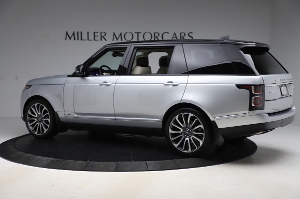 Used 2019 Land Rover Range Rover Supercharged LWB for sale Sold at Aston Martin of Greenwich in Greenwich CT 06830 4