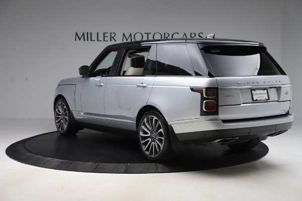 Used 2019 Land Rover Range Rover Supercharged LWB for sale Sold at Aston Martin of Greenwich in Greenwich CT 06830 5