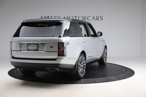 Used 2019 Land Rover Range Rover Supercharged LWB for sale Sold at Aston Martin of Greenwich in Greenwich CT 06830 7