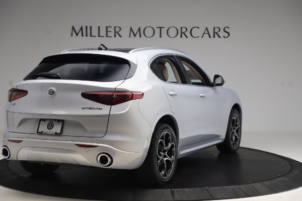 New 2020 Alfa Romeo Stelvio Ti Lusso Q4 for sale Sold at Aston Martin of Greenwich in Greenwich CT 06830 7