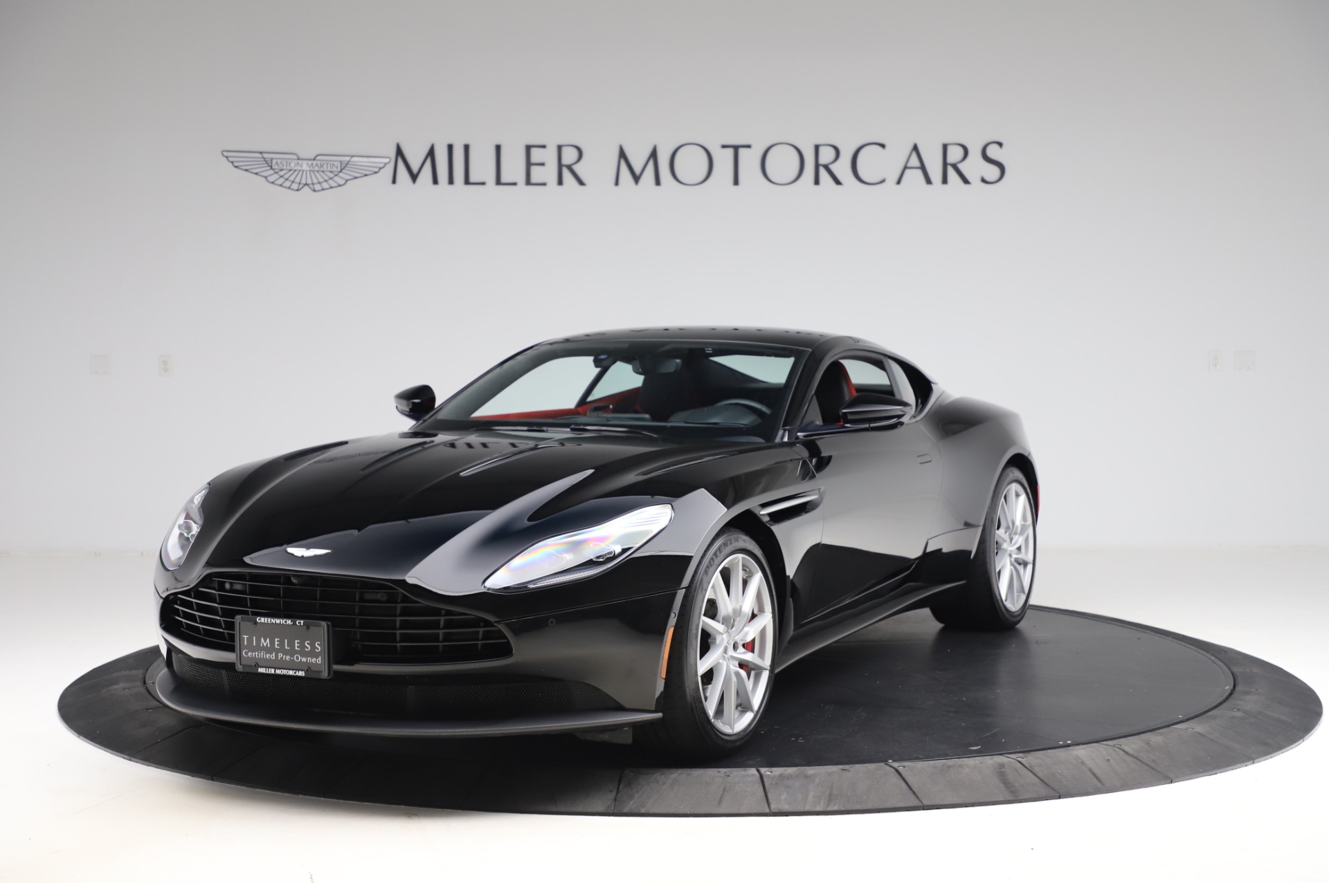 Used 2018 Aston Martin DB11 V12 Coupe for sale Sold at Miller Motorcars Aston Martin in Greenwich CT 06830 1