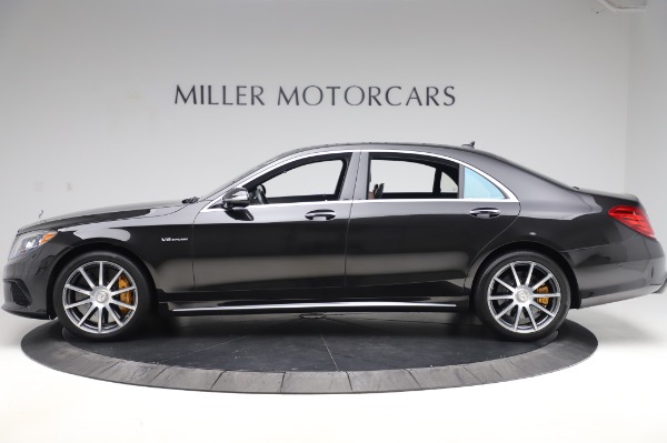 Used 2015 Mercedes-Benz S-Class S 63 AMG for sale Sold at Aston Martin of Greenwich in Greenwich CT 06830 3